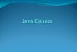 A Java program consists of a set of class definitions, optionally grouped into packages. Each class encapsulates state and behavior appropriate to whatever