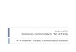 Bovée and Thill Business Communication Hall of Fame WPP simplifies a complex communication challenge