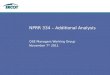 QSE Managers Working Group November 7 th 2011 NPRR 334 – Additional Analysis