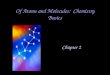Chapter 2 Of Atoms and Molecules: Chemistry Basics