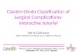 Clavien-Dindo Classification of Surgical Complications: Interactive tutorial Harry Claireaux Slides modified from those by Dr. Stephen Chapman Protocol