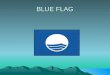 BLUE FLAG. Blue Flag The Blue Flag is a voluntary eco- label awarded to over 3450 beaches and marinas in 41 countries across Europe, South Africa, Morocco,
