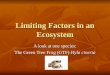 Limiting Factors in an Ecosystem