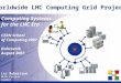 Les Les Robertson WLCG Project Leader Worldwide LHC Computing Grid Project Computing Systems for the LHC Era CERN School of Computing 2007 Dubrovnik August