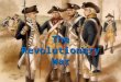 The Revolutionary War. Write a sentence with the following words: 1. George Washington2. Treaty of Paris 3. Tyranny4. Treason 5. Boycott6. Revolution