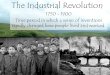 The Industrial Revolution 1750 - 1900 Time period in which a series of inventions rapidly changed how people lived and worked
