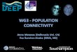 WG3 - POPULATION CONNECTIVITY Anna Metaxas (Dalhousie Uni. CA) Eva Ramirez-Llodra (NIVA, NO)