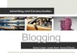 Advertising and Communication Fanny Cedan - Louise Hurel - Fanny Di Giusto Blogging