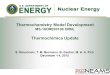 Thermochemistry Model Development MS-16OR020106 ORNL Thermochimica Update S. Simunovic, T. M. Besmann, B. Gaston, M. H. A. Piro December 1-4, 2015