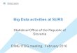 Big Data activities at SURS Statistical Office of the Republic of Slovenia DIME/ITDG meeting, February 2016