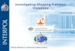 Investigating Shipping Pollution Violations Pacific Module 3: Domestic Enforcement
