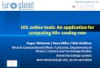 UCL online tools: An application for computing H3+ cooling rate Dugan Witherick / Steve Miller / Nick Achilleos Miracle Computational