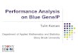 Performance Analysis on Blue Gene/P Tulin Kaman Department of Applied Mathematics and Statistics Stony Brook University