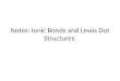 Notes: Ionic Bonds and Lewis Dot Structures
