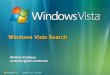 Windows Vista Search Mathias Carlberg