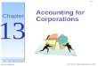 McGraw-Hill/Irwin 13-1  The McGraw-Hill Companies, Inc., 2005 Accounting for Corporations Chapter 13