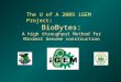 BioBytes: A high throughput Method for Minimal Genome construction The U of A 2009 iGEM Project: