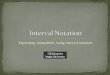 Expressing inequalities using interval notation Click here to begin the lesson Click here to begin the lesson