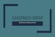 SANDWICH WRAP By: Shannon, Karina and Amel. Introduction Sandwich wrap (also known as plastic wrap) is used for many things throughout our daily lives