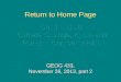 Return to Home Page Return to Home Page GEOG 433, November 26, 2013, part 2