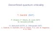 Deconfined quantum criticality T. Senthil (MIT) P. Ghaemi,P. Nikolic, M. Levin (MIT) M. Hermele (UCSB)…
