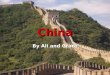 China By Ali and Grant. Flight Depart from Denver on September 21 st. Depart from Denver on September…