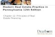 Modern Real Estate Practice in Pennsylvania 12th Edition Chapter 12: Principles of Real Estate Financing
