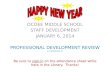 OCOEE MIDDLE SCHOOL STAFF DEVELOPMENT JANUARY 6, 2014 PROFESSIONAL DEVELOPMENT REVIEW K. COVINGTON,…