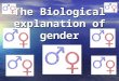 The Biological explanation of gender. Lesson Objectives By the end of this lesson you will understand:…