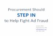 Procurement to Help Fight Ad Fraud