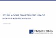 Smartphone Usage Behavior in Indonesia