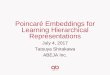 Poincare embeddings for Learning Hierarchical Representations