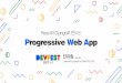 Progressive Web App (feat. React, Django)