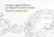 Leaders spend billions on digital transformation. How to keep up?