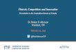 “Fintech, Competition and Innovation”: a FinTech presentation by Dr. Robert Atkinson / « Technologies financières, concurrence et innovation » : une présentation sur les technologies