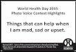 World Health Day 2015: Photo Voice Contest Highlights