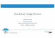 CloudStack usage service