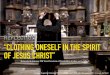 Reflection: Clothing oneself in the spirit of Jesus