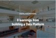 Building a data platform tnt