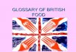 Glosary of british food