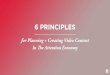 Tom Demetriou - 6 Guiding Principles for Planning + Creating Video Content in The Attention Economy