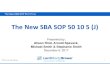The New SBA SOP 50 10 5 j by lerchearly 2017 12-06 2776434 1