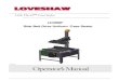 LoveShaw LD3 SBF with 60 Series Cartridge Manual
