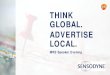 Sensodyne - Think Global. Advertise Local
