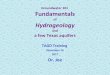Salado MLT_Hydrogeology 101_Dr. Joe Yelderman