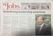 Redefining Leadership Practices ST Jobs 1 June 2017