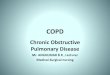 Chronic obstructive pulmonary disorders COPD