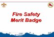 Fire safety merit badge troop 504