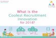 Recruitment Innovation in 2018 with Barclay Jones and UK Recruiter