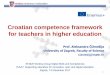 Digital Skills Gap Peer Learning Activity - Croatian competence framework for teachers in higher education